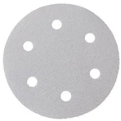 Papier De Verre Eibenstock P180 Normal, Sachet De 25 6 Orifices