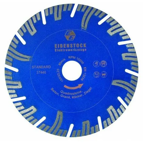 EIBENSTOCK Disque à Tronçonner Diamant Standard, Ø 150 Mm 1 EIBENSTOCK Disque à Tronçonner Diamant Standard, Ø 150 Mm